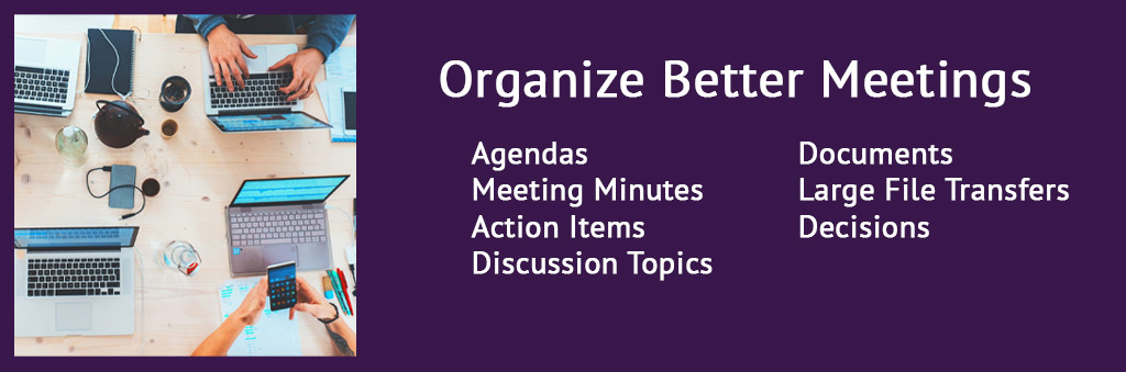 Organize better meetings